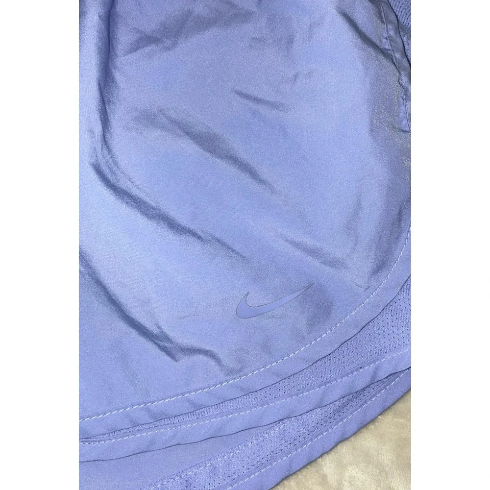 Nike Dri-fit Tempo Shorts Women's L Purple Lined Running Gym‎ Training *spot